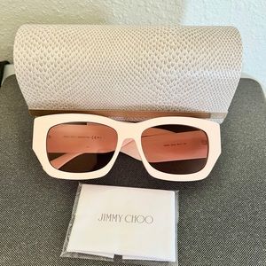 Authentic Jimmy Choo sunglasses.